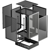 DeepCool R-CH170-BKNPI0D-G-1, Cajas de torre negro