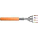 Digitus Cable de instalación profesional Cat.7 S/FTP simple, Cca naranja
