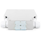 Digitus Caja de riel DIN LWL OS2 equipada con adaptador SC y pigtail, Caja de fíbra óptica 