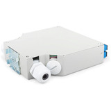 Digitus Caja de riel DIN LWL OS2 equipada con adaptador SC y pigtail, Caja de fíbra óptica 