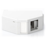 Digitus Carcasa Keystone para montaje en riel DIN, IP20, Caja/Carcasa blanco