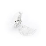 Digitus Carcasa Keystone para montaje en riel DIN, IP20, Caja/Carcasa blanco