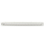 Digitus Panel de parcheo modular, 24 puertos, sin equipar, montaje en rack, Patch Panel gris