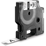 Dymo Rhino etiquetas industriales de vinilo | 12 mm x 5,5 m | de color negro sobre fondo blanco, Cinta de escritura 5 m | de color negro sobre fondo blanco, D1, Vinilo, Bélgica, 5,5 m, 1 pieza(s), 34 mm