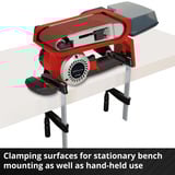 EINHELL TP-BS 18/457 Li BL, 4466270, Lijadora de banda rojo/Negro