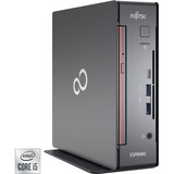 Fujitsu ESPRIMO Q7010 DDR4-SDRAM i5-10400T mini PC Intel® Core™ i5 16 GB 512 GB SSD Windows 10 Pro Negro, Rojo, Mini-PC negro, 2 GHz, Intel® Core™ i5, i5-10400T, 16 GB, 512 GB, Windows 10 Pro