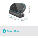 GARDENA 13330-20, Control del riego gris/Turquesa