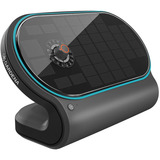 GARDENA Sistema de riego solar AquaBloom L Set, Control del riego gris/Turquesa