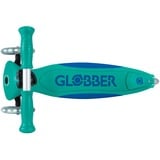 GLOBBER Primo Foldable Plus Lights, Vespa turquesa/Azul oscuro