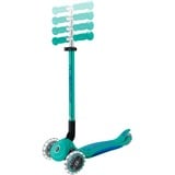 GLOBBER Primo Foldable Plus Lights, Vespa turquesa/Azul oscuro