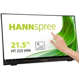 HANNspree HT225HPA pantalla para PC 54,6 cm (21.5") 1920 x 1080 Pixeles Full HD LED Pantalla táctil Negro, Monitor LED negro, 54,6 cm (21.5"), 1920 x 1080 Pixeles, Full HD, LED, 7 ms, Negro