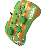 HORI HORIPAD Mini Verde, Naranja USB Gamepad Analógico/Digital Nintendo Switch verde/Marrón, Gamepad, Nintendo Switch, Cruceta, Botón de inicio, Analógico/Digital, Alámbrico, USB