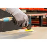 Hazet Juego de lijadora excéntrica mini, 36 piezas, Lijadora orbital azul/Negro