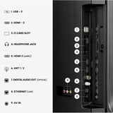 Hisense 58E7S, TV QLED negro