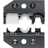 KNIPEX Inserto de engaste para conectores solares MC4 (6 mm²), Crimpadora 