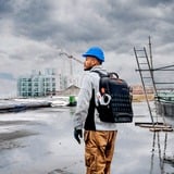 KNIPEX Mochila de herramientas Modular X18 Sanitär, Kit de herramientas negro