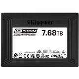 Kingston DC1500M U.2 Enterprise SSD 7680 GB PCI Express 3.0 3D TLC NVMe, Unidad de estado sólido negro, 7680 GB, U.2, 3100 MB/s