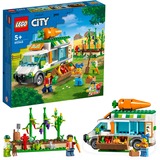 LEGO City 60345 Furgoneta del Mercado de Agricultores, Juguetes de Granja, Juegos de construcción Juguetes de Granja, Juego de construcción, 5 año(s), Plástico, 310 pieza(s), 550 g