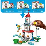 LEGO Super Mario 71407 Set de Expansión: Torre de Hielo y Traje de Peach Felina para Pack Inicial, Juegos de construcción Juego de construcción, 7 año(s), Plástico, 494 pieza(s), 790 g