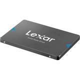 Lexar NQ100 2.5" 480 GB Serial ATA III, Unidad de estado sólido gris, 480 GB, 2.5", 550 MB/s, 6 Gbit/s