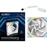 Lian Li UNI FAN SL120 Wireless, Ventilador blanco