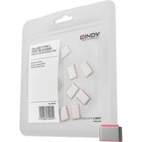 Lindy 40437 bloqueador de puerto USB Tipo C Rosa 10 pieza(s), Seguridad rojo, USB Tipo C, Rosa, 10 pieza(s)