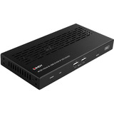 Lindy Sistema 4K30 HDMI y USB sobre IP - Decodificador, Alargador de HDMI negro