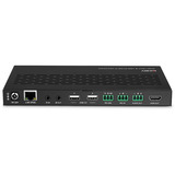 Lindy Sistema 4K30 HDMI y USB sobre IP - Decodificador, Alargador de HDMI negro