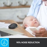 Logitech M220 Silent ratón Oficina Ambidextro RF inalámbrico Óptico 1000 DPI gris, Ambidextro, Óptico, RF inalámbrico, 1000 DPI, Carbón vegetal