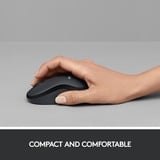 Logitech M220 Silent ratón Oficina Ambidextro RF inalámbrico Óptico 1000 DPI gris, Ambidextro, Óptico, RF inalámbrico, 1000 DPI, Carbón vegetal