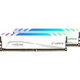 Mushkin Redline Lumina módulo de memoria 16 GB 2 x 8 GB DDR4 3600 MHz, Memoria RAM blanco, 16 GB, 2 x 8 GB, DDR4, 3600 MHz, 288-pin DIMM, Blanco