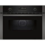 Neff N 50 C1AMG84G1 horno 44 L 3350 W Negro, Grafito, Microondas grafito/Gris, Pequeño, Horno eléctrico, 44 L, 3350 W, 44 L, Multitech