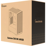 Ocypus Gamma-C60-BKG400XX-GL, Cajas de torre negro