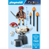 PLAYMOBIL Piratas Maestro de Cañones, Juegos de construcción 
