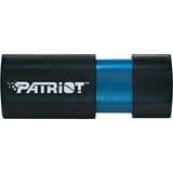 Patriot Supersonic Rage Lite unidad flash USB 64 GB USB tipo A 3.2 Gen 1 (3.1 Gen 1) Negro, Azul, Lápiz USB negro/Azul, 64 GB, USB tipo A, 3.2 Gen 1 (3.1 Gen 1), 180 MB/s, Deslizar, Negro, Azul