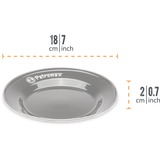 Petromax px-plate-18-s, Plato negro