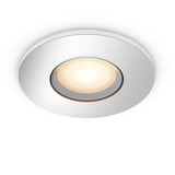 Philips Hue White Ambiance Adore Bathroom Downlight Empotrable e Insertable, Luz de LED plateado