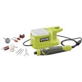 Ryobi ONE+ Herramienta rotativa inalámbrica RRT18-0, 18Volt, Amoladora recta verde/Negro