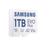 Samsung EVO Plus 1.0TB microSDXC, Tarjeta de memoria blanco
