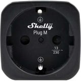 Shelly Plug M Gen3, Portátil negro