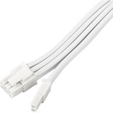 SilverStone SST-PP07E-PCI8W-V2, Cable alargador blanco