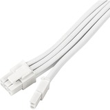 SilverStone SST-PP07E-PCI8W-V2, Cable alargador blanco