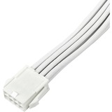 SilverStone SST-PP07E-PCI8W-V2, Cable alargador blanco