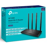 TP-Link Archer C6 router inalámbrico Ethernet rápido Doble banda (2,4 GHz / 5 GHz) 4G Blanco negro, Wi-Fi 5 (802.11ac), Doble banda (2,4 GHz / 5 GHz), Ethernet, 4G, Blanco, Router de sobremesa