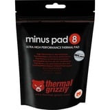 Thermal Grizzly Minus Pad 8 compuesto disipador de calor Parche térmico 8 W/m·K, Almohadillas térmicas marrón, Parche térmico, 8 W/m·K, Óxido metálico, Silicona, -100 - 250 °C, 120 mm, 20 mm