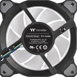 Thermaltake CL-F088-PL12SW-C sistema de refrigeración para ordenador Carcasa del ordenador Ventilador 12 cm Negro, Blanco negro, Ventilador, 12 cm, Negro, Blanco