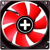 Xilence XPF80.R Carcasa del ordenador Ventilador 8 cm Negro, Rojo negro/Rojo, Ventilador, 8 cm, 1500 RPM, 17 dB, 18,61 cfm, Negro, Rojo