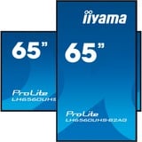 iiyama LH6560UHS-B2AG, Pantalla de gran formato negro (mate)