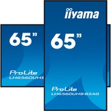iiyama LH6560UHS-B2AG pantalla de señalización Pizarra de caballete digital 163,8 cm (64.5") LED Wifi 500 cd / m² 4K Ultra HD Negro Procesador incorporado Android 11 24/7, Pantalla de gran formato negro (mate), Pizarra de caballete digital, 163,8 cm (64.5"), LED, 3840 x 2160 Pixeles, Wifi, 24/7