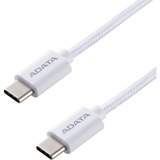 ADATA CACC-200PN-WH cable USB USB 2.0 2 m USB C 100 W Blanco blanco, 2 m, USB C, USB C, USB 2.0, Blanco